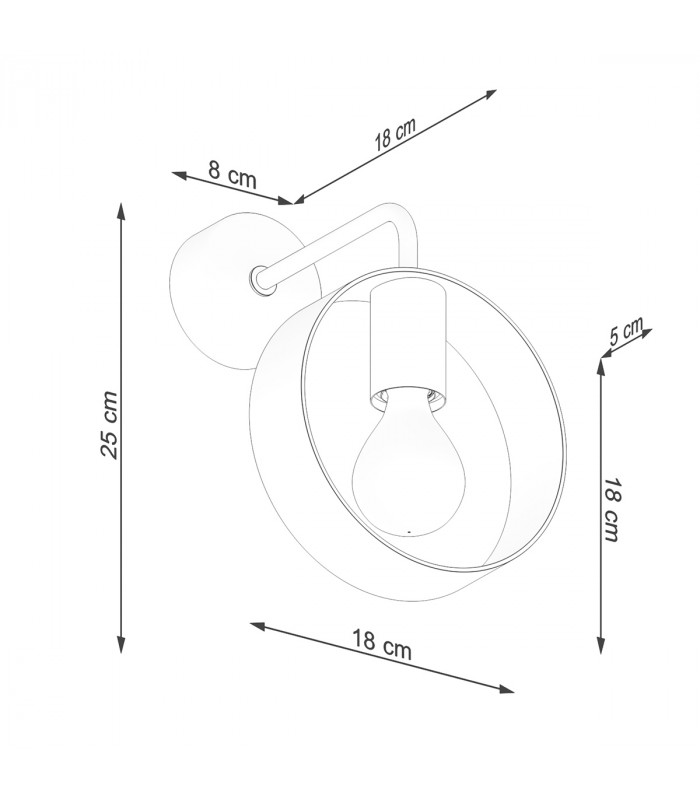 Titran Wall Lamp White-5