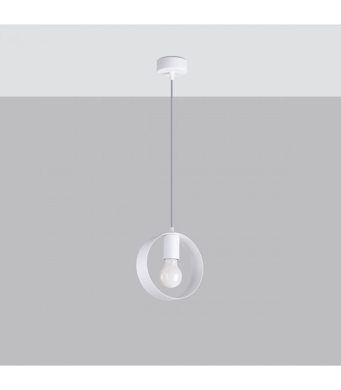 Titran Slim Pendant Ceiling Light White-2