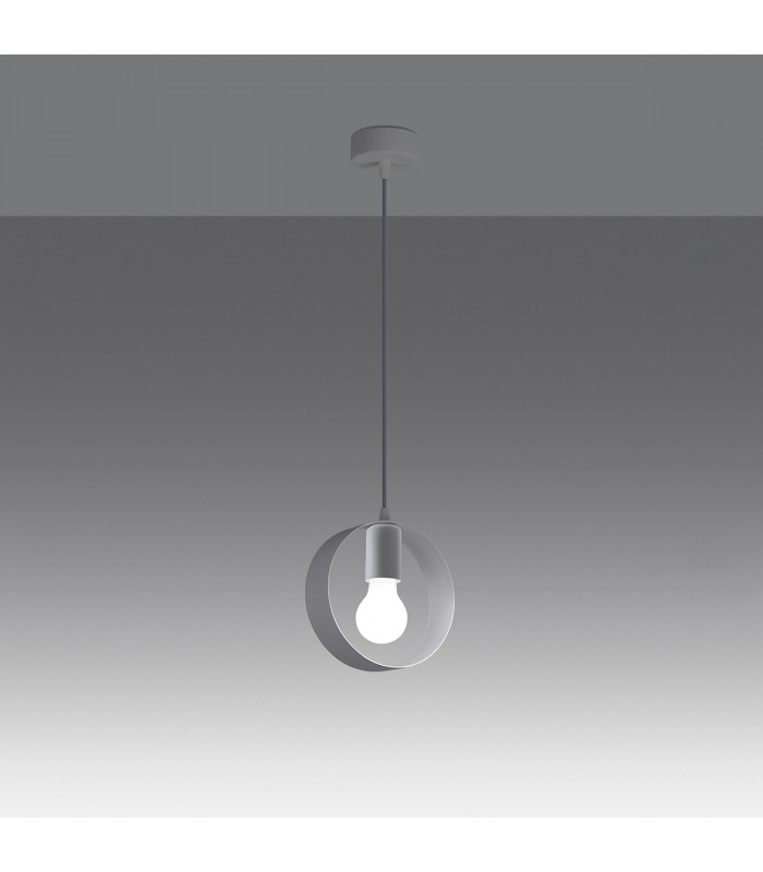 Titran Slim Pendant Ceiling Light White-3