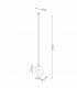 Titran Slim Pendant Ceiling Light White-5