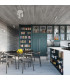Titran Bar Pendant Ceiling Light White-8