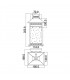 2 Light Medium Wall Lantern - Imperial Bronze Finish, E14 - 2