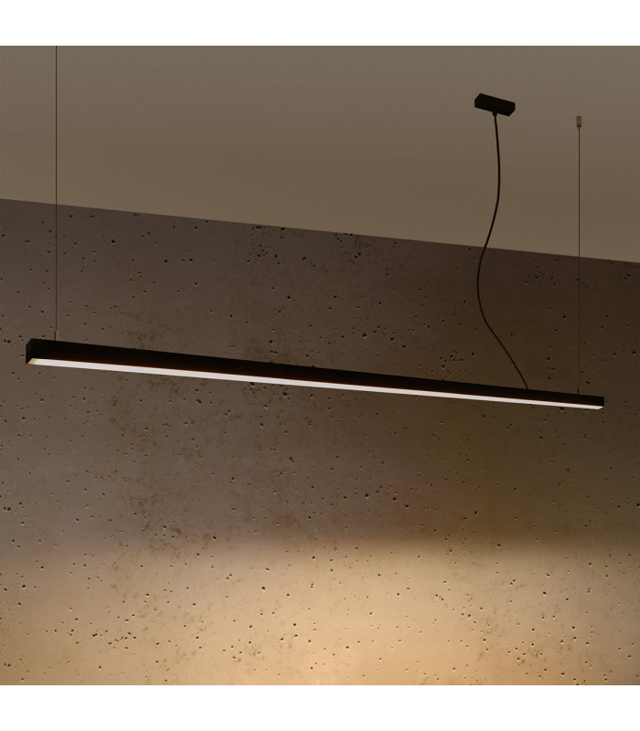 Pinne Integrated Led Pendant Ceiling Light Black-3