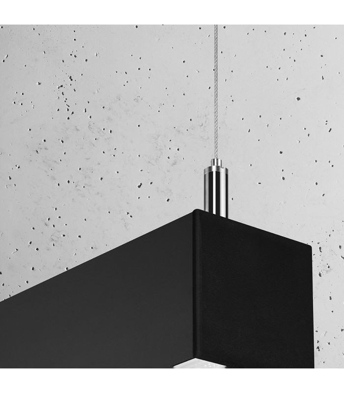 Pinne Integrated Led Pendant Ceiling Light Black-4