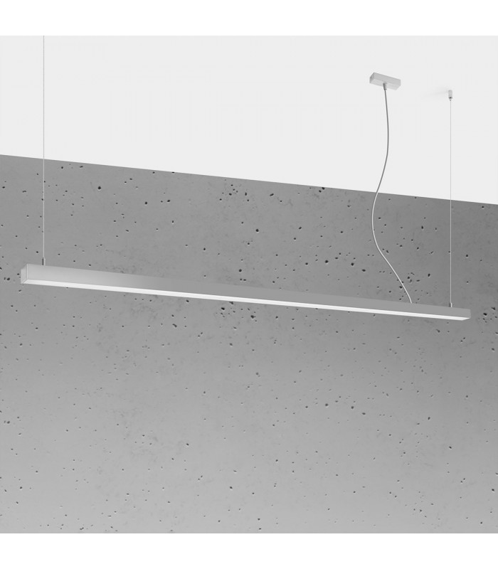 Pinne Integrated Led Pendant Ceiling Light Grey-2