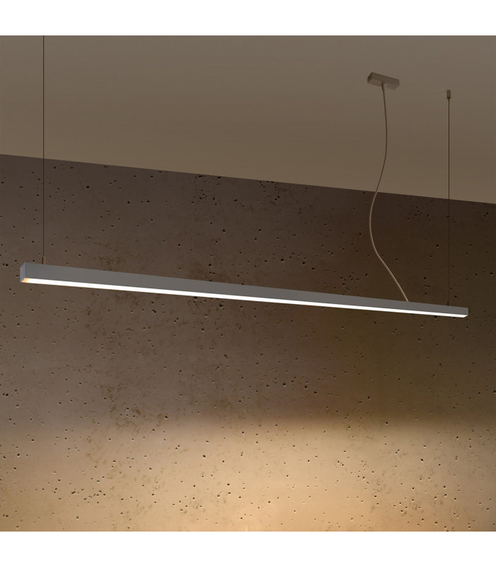 Pinne Integrated Led Pendant Ceiling Light Grey-3