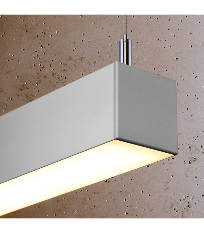 Pinne Integrated Led Pendant Ceiling Light Grey-5