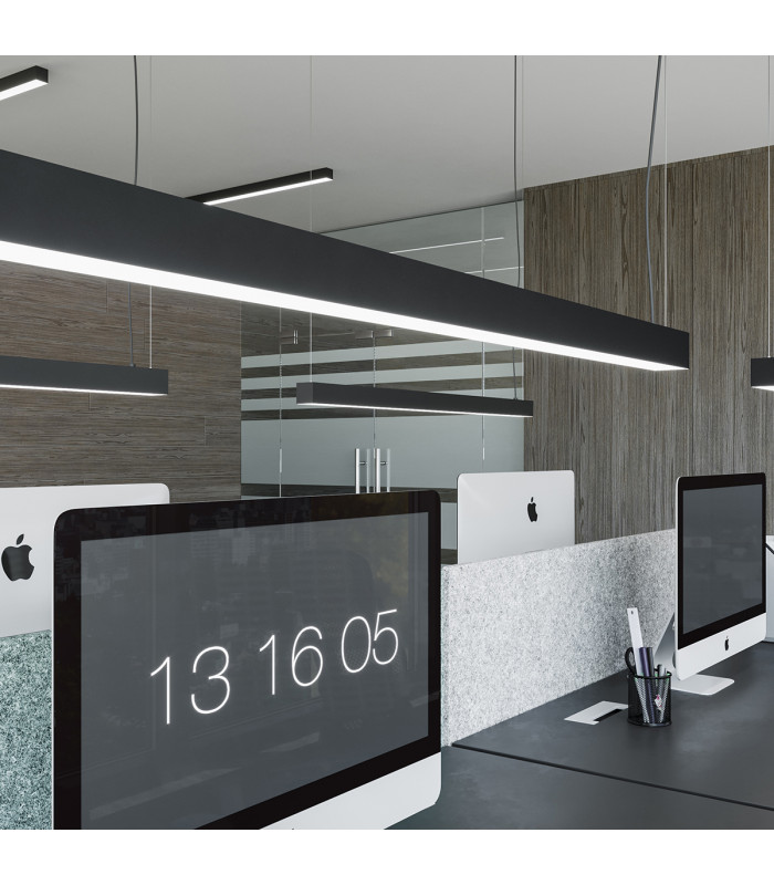 Pinne Integrated Led Pendant Ceiling Light Grey-16