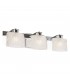 3 Light Above Mirror Light - Polished Chrome Finish IP44, G9 - 1