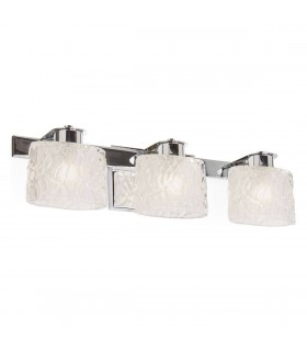 3 Light Above Mirror Light - Polished Chrome Finish IP44, G9 - 1