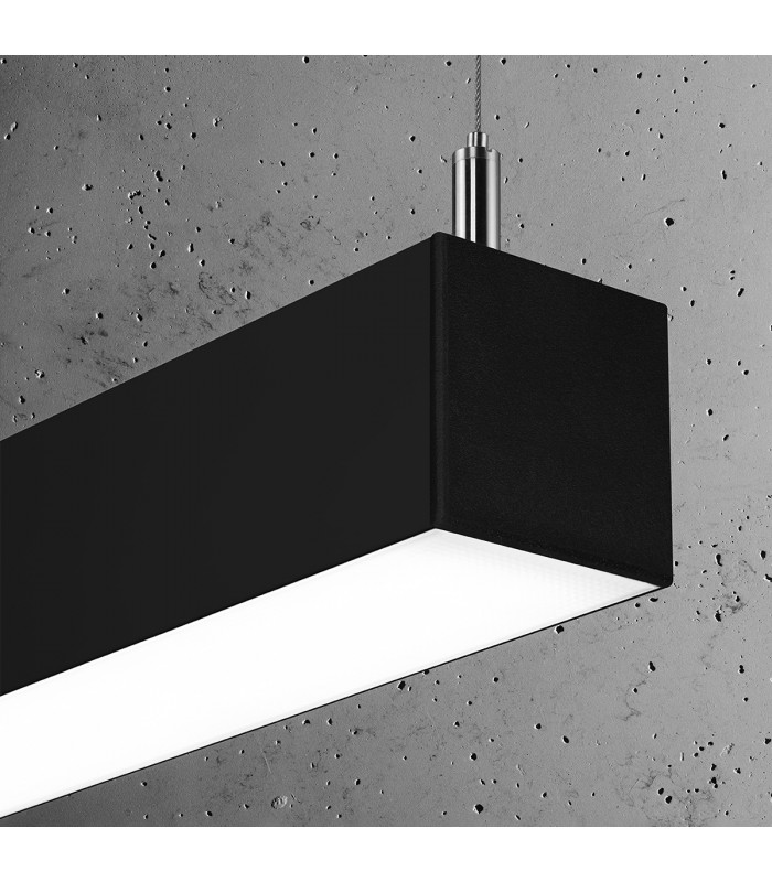 Pinne Integrated Led Pendant Ceiling Light Black-5
