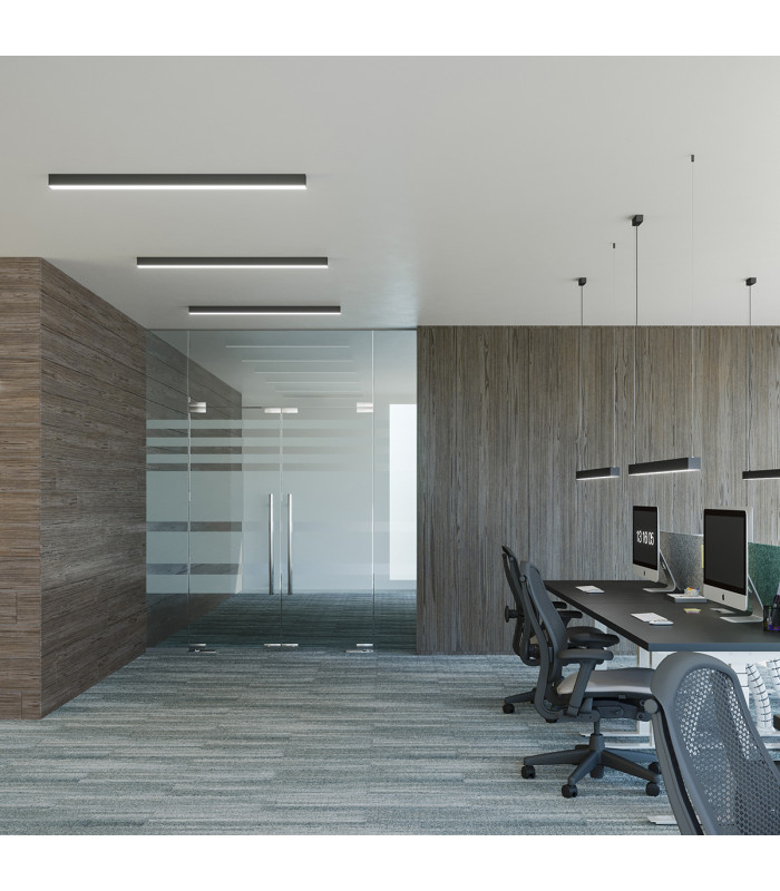 Pinne Integrated Led Pendant Ceiling Light Black-15