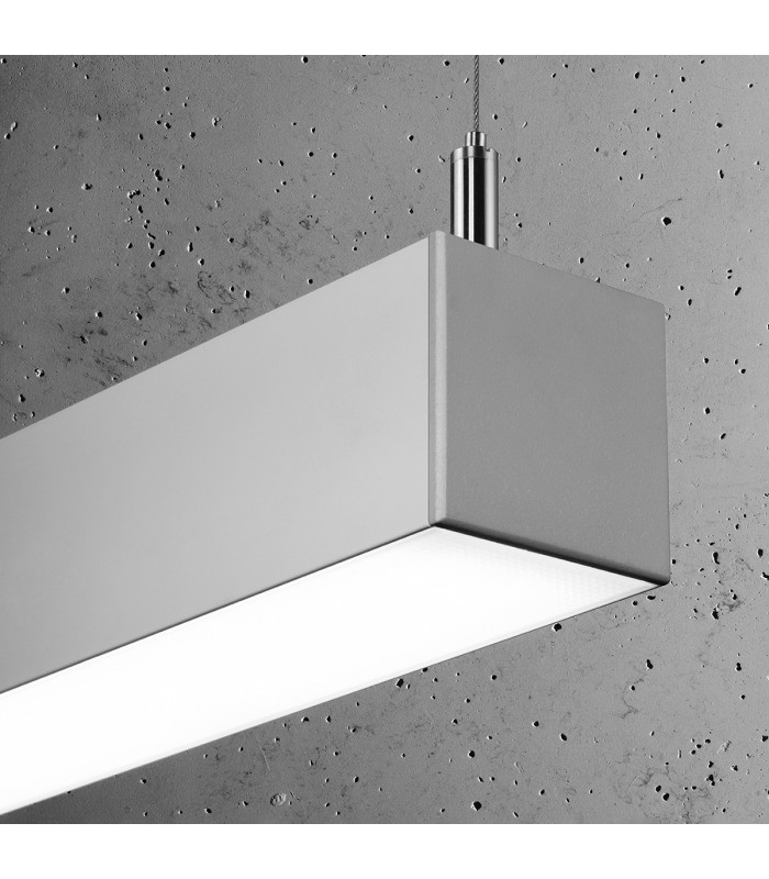 Pinne Integrated Led Pendant Ceiling Light Grey-5