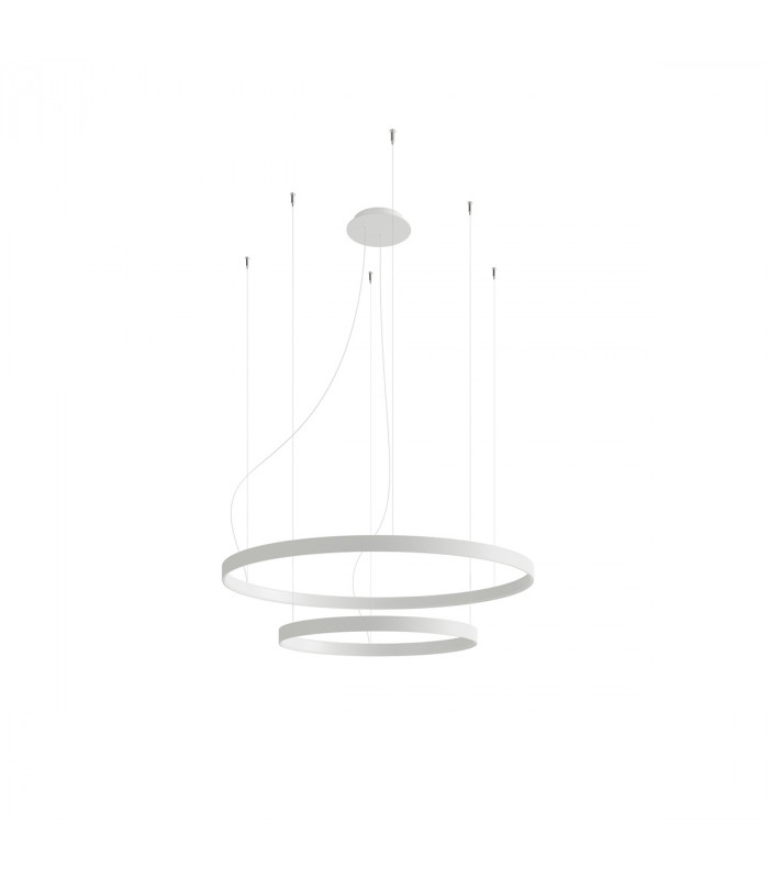 Rio Integrated Led Pendant Ceiling Light White-1