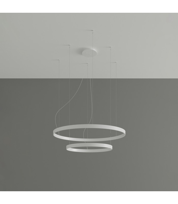 Rio Integrated Led Pendant Ceiling Light White-2