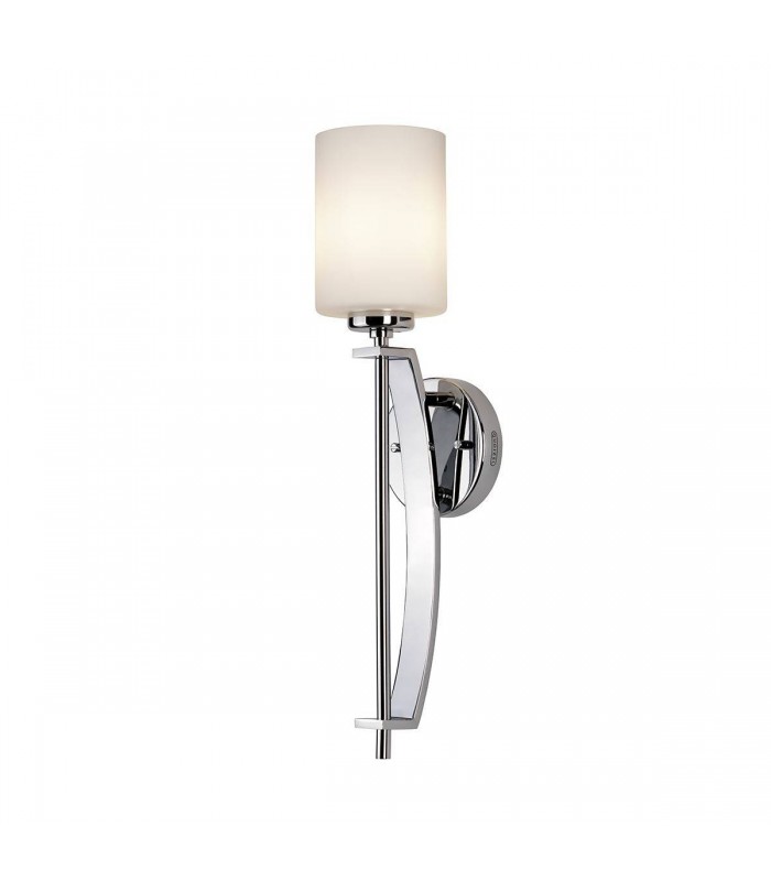 1 Light Large Wall Light - Polished Chrome Finish, G9 - 1