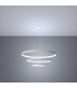Rio Integrated Led Pendant Ceiling Light White-3