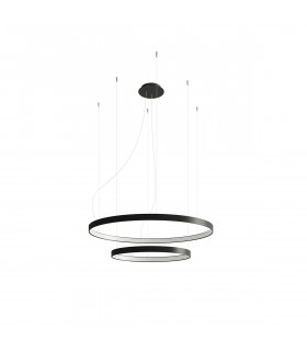 Rio Integrated Led Pendant Ceiling Light Black-1