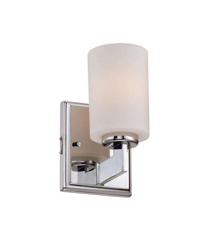 1 Light Small Wall Light - Polished Chrome Finish, G9 - 1