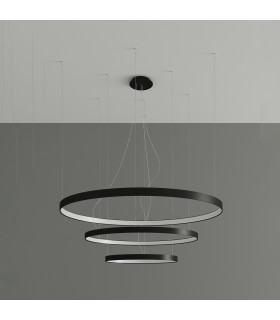 Rio Integrated Led Pendant Ceiling Light Black-2
