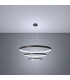 Rio Integrated Led Pendant Ceiling Light Black-3