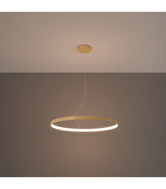 Rio Integrated Led Pendant Ceiling Light Golden-3