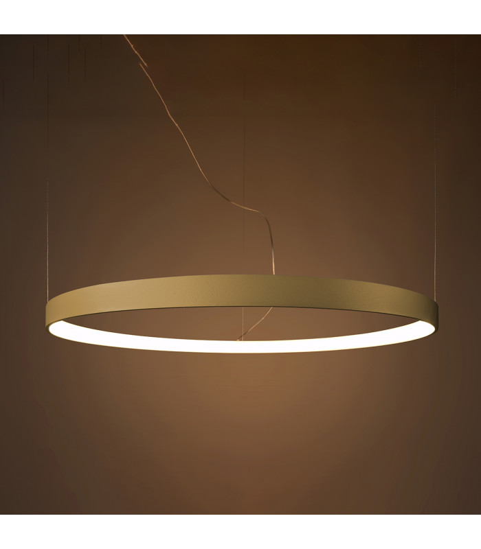 Rio Integrated Led Pendant Ceiling Light Golden-7