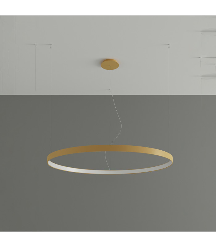 Rio Integrated Led Pendant Ceiling Light Golden-2