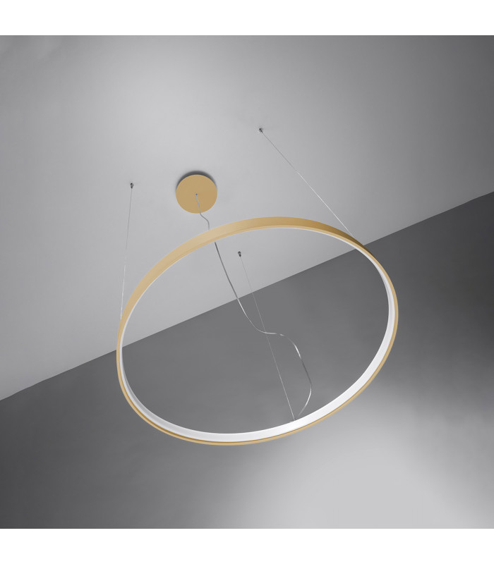 Rio Integrated Led Pendant Ceiling Light Golden-4