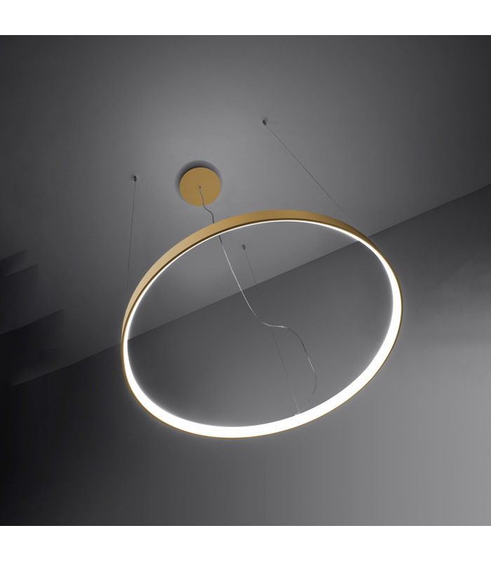 Rio Integrated Led Pendant Ceiling Light Golden-5