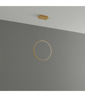 Rio Integrated Led Pendant Ceiling Light Golden-2