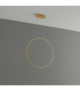 Rio Integrated Led Pendant Ceiling Light Golden-2