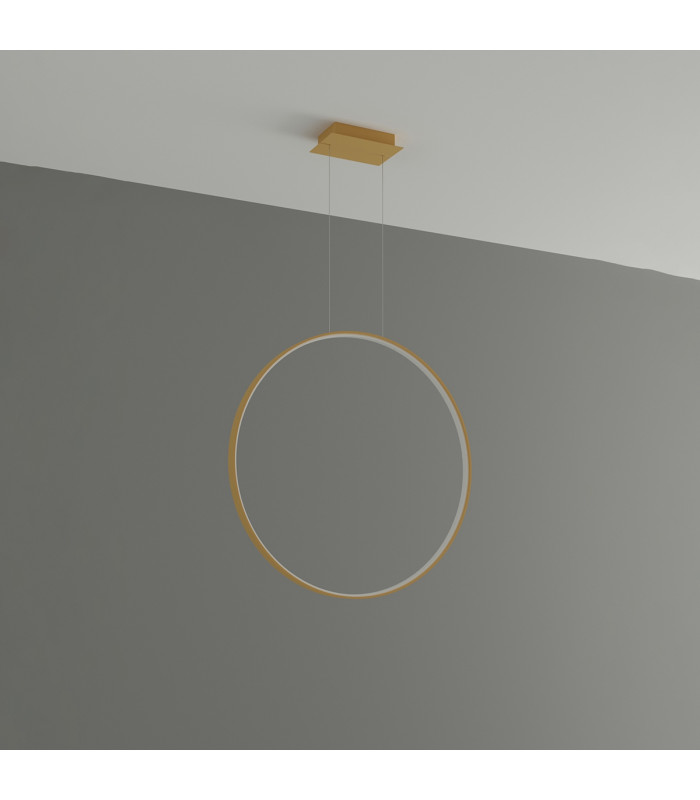 Rio Integrated Led Pendant Ceiling Light Golden-2