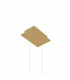 Rio Integrated Led Pendant Ceiling Light Golden-7