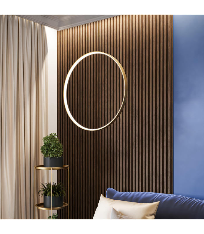 Rio Integrated Led Pendant Ceiling Light Golden-14
