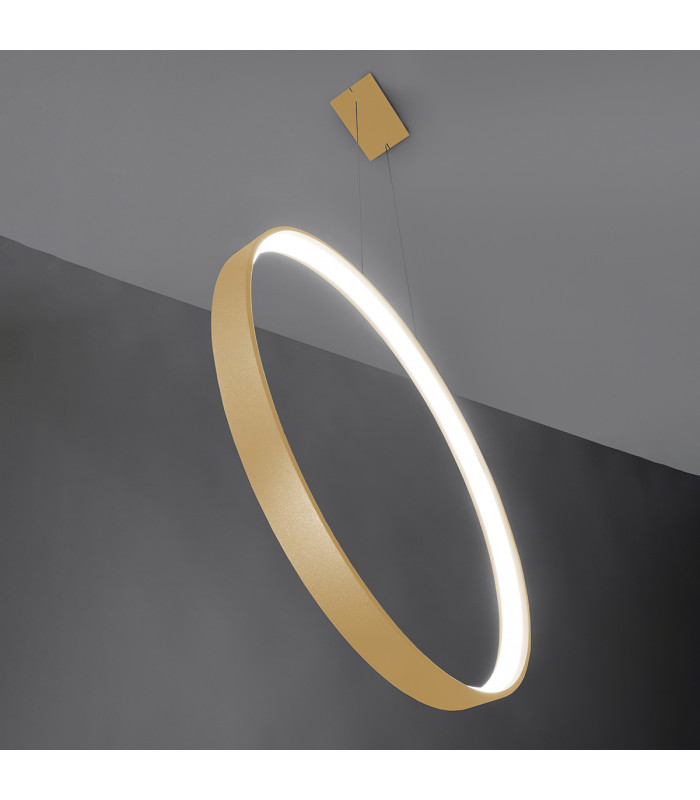 Rio Integrated Led Pendant Ceiling Light Golden-4