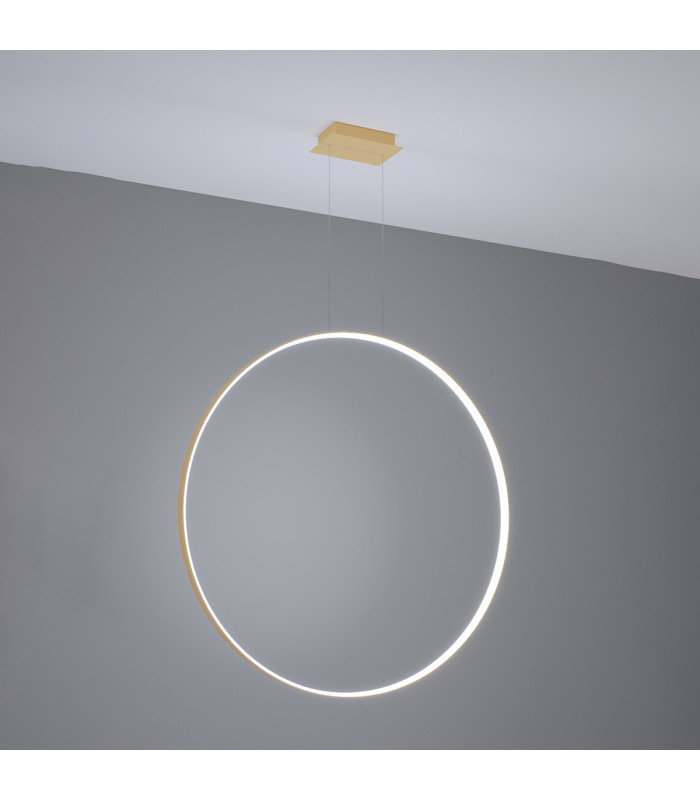 Rio Integrated Led Pendant Ceiling Light Golden-3