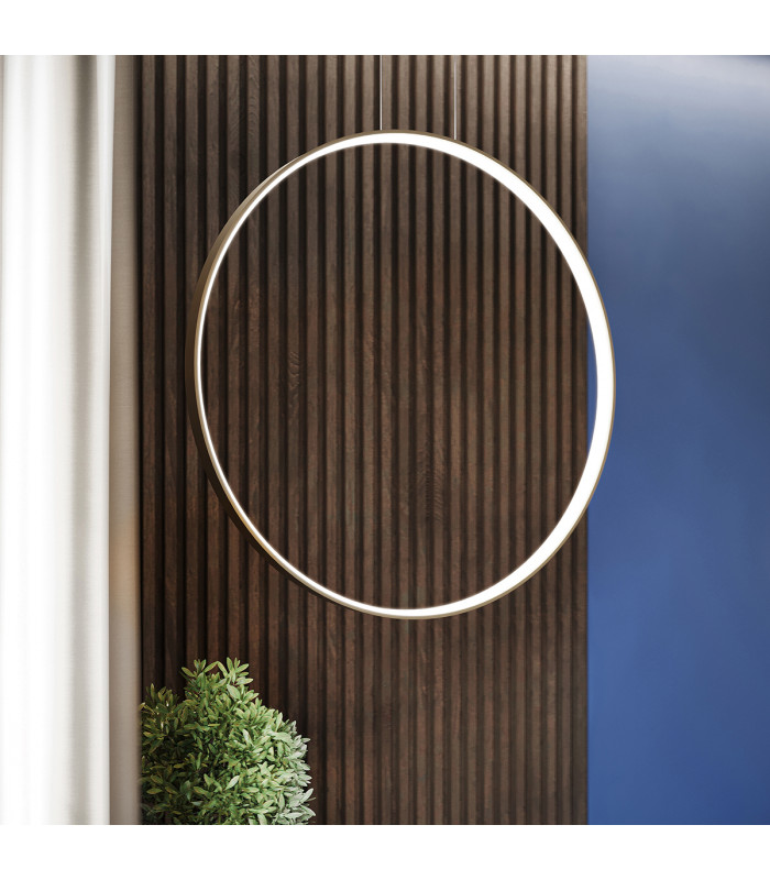 Rio Integrated Led Pendant Ceiling Light Golden-15
