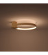 Rio Integrated Led Semi Flush Light Golden-3
