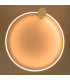 Rio Integrated Led Semi Flush Light Golden-8