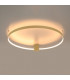Rio Integrated Led Semi Flush Light Golden-5