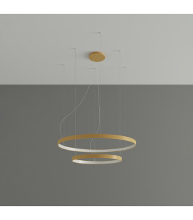 Rio Integrated Led Pendant Ceiling Light Golden-2