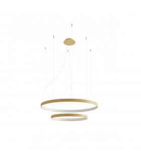 Rio Integrated Led Pendant Ceiling Light Golden-1