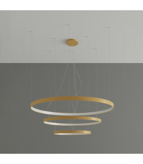 Rio Integrated Led Pendant Ceiling Light Golden-2