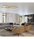 Rio Integrated Led Pendant Ceiling Light Golden-8