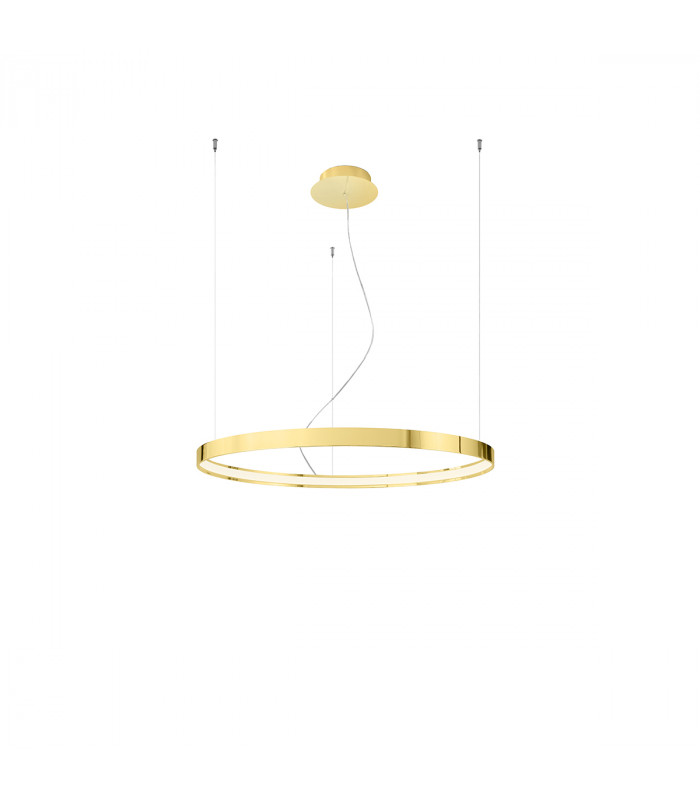 Rio Integrated Led Pendant Ceiling Light Polished Gold Galvanized-1