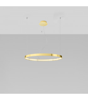 Rio Integrated Led Pendant Ceiling Light Polished Gold Galvanized-2