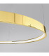 Rio Integrated Led Pendant Ceiling Light Polished Gold Galvanized-6
