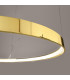 Rio Integrated Led Pendant Ceiling Light Polished Gold Galvanized-7