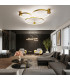 Rio Integrated Led Pendant Ceiling Light Polished Gold Galvanized-13